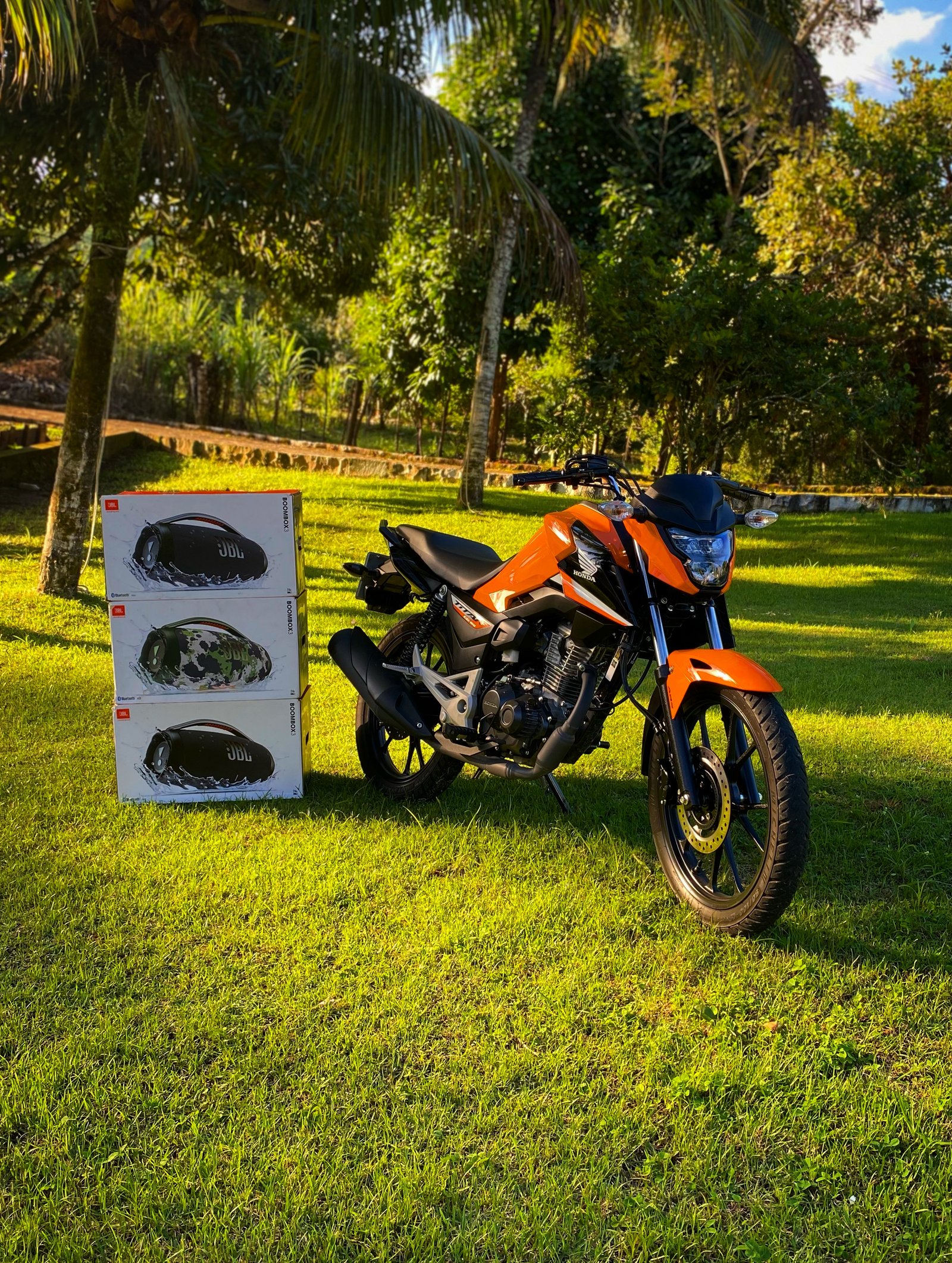 💥EDIÇÃO- titan 160 2025 laranjinha!🍊 